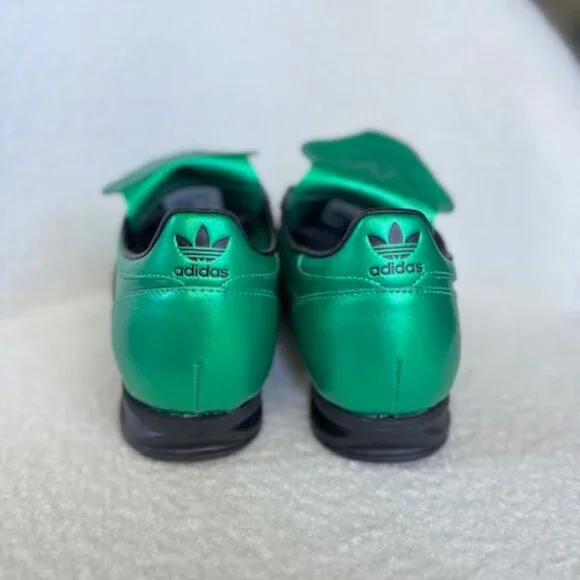 Adidas SL 72 OG Metallic Green Black Womens Sneaker - Picture 5 of 6